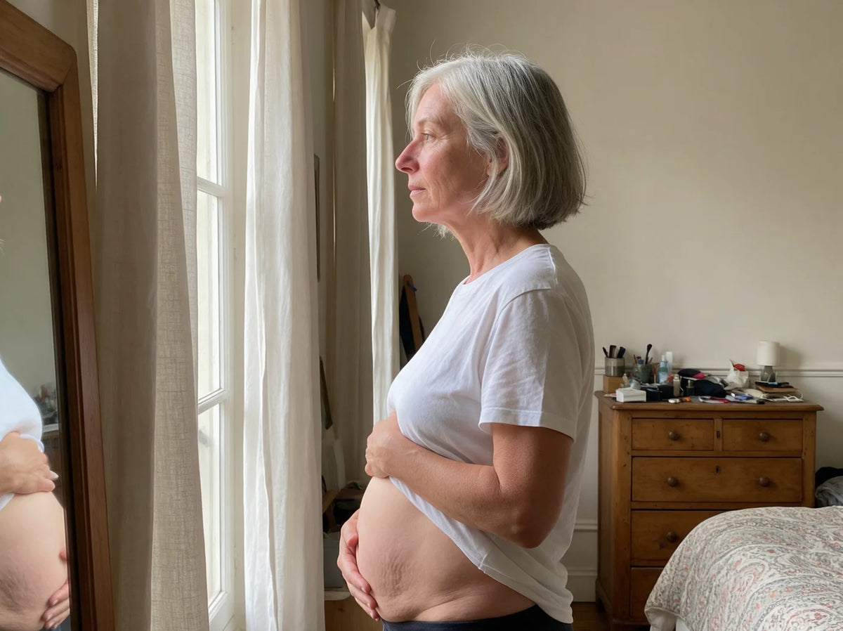 Femme de 52 ans de profil