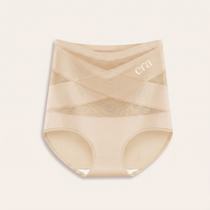 Culotte gainante taille haute post-partum —  bande X et compression 360° - ERA NOVA®