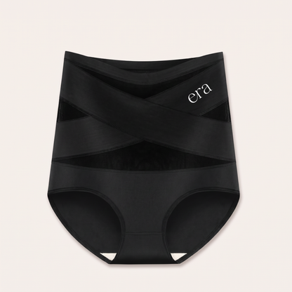 Culotte gainante taille haute post-partum —  bande X et compression 360° - ERA NOVA®