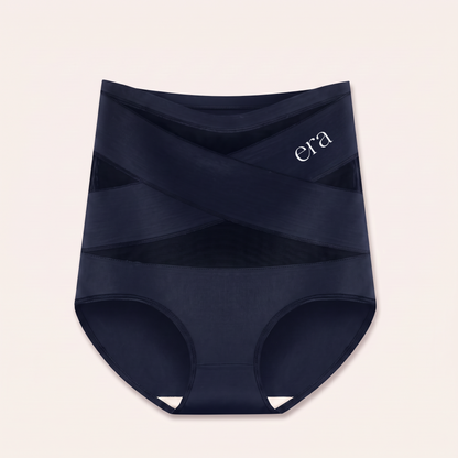 Culotte gainante taille haute post-partum —  bande X et compression 360° - ERA NOVA®